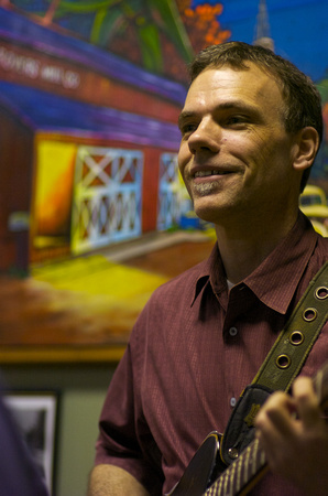 Greg Nease at Grover's Mill Coffee House